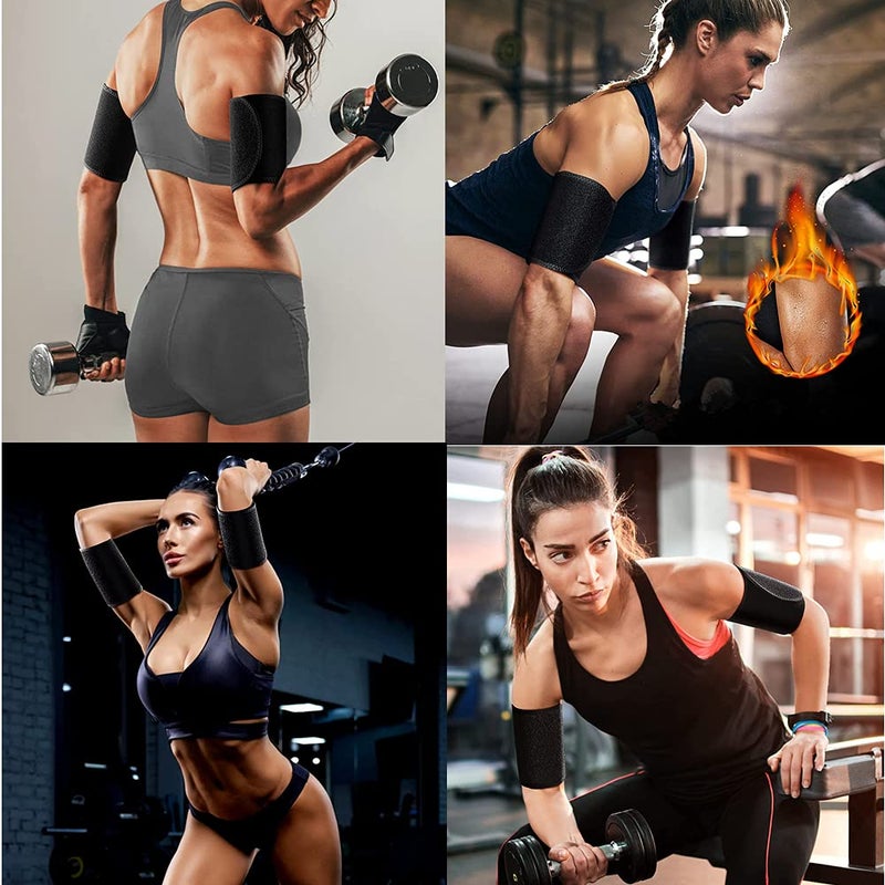VANT KEVIN Arm Trimmers  Women Arm Bands Workout Arm Fat Reducer Bands Sweat Arm Shape - Image 2